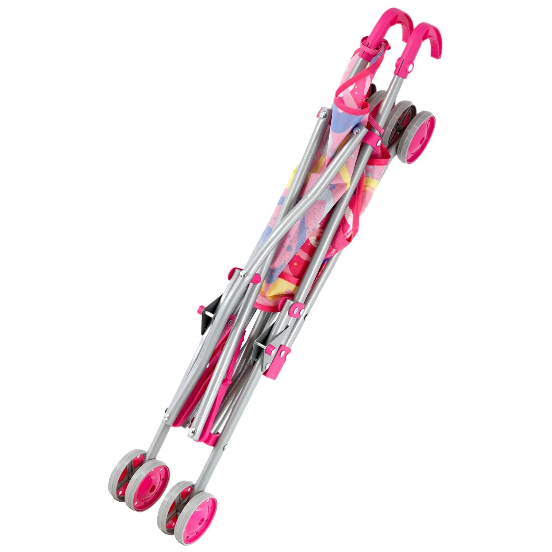 Baby Doll Pink Foldable Stroller