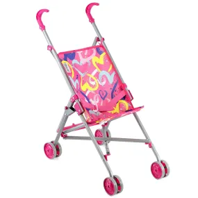 Baby Doll Pink Foldable Stroller