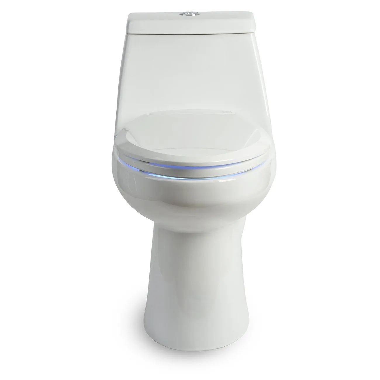 Brondell L60-EB LumaWarm Heated Nightlight Toilet Seat - Elongated, Biscuit