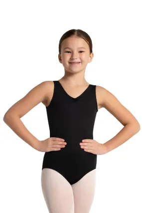 Capezio Pinch Front Faith Style V-Neck Leotard Child SE1008C