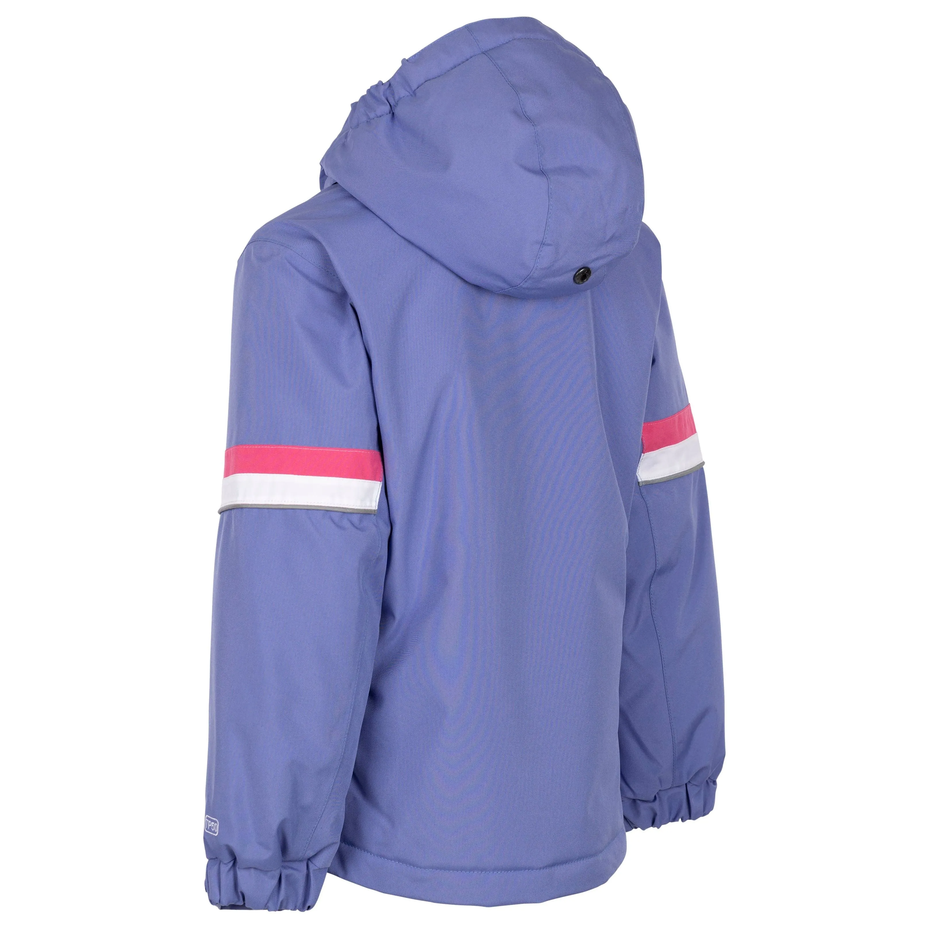 Kharli Girls Padded Waterproof Ski Jacket in Baja Blue