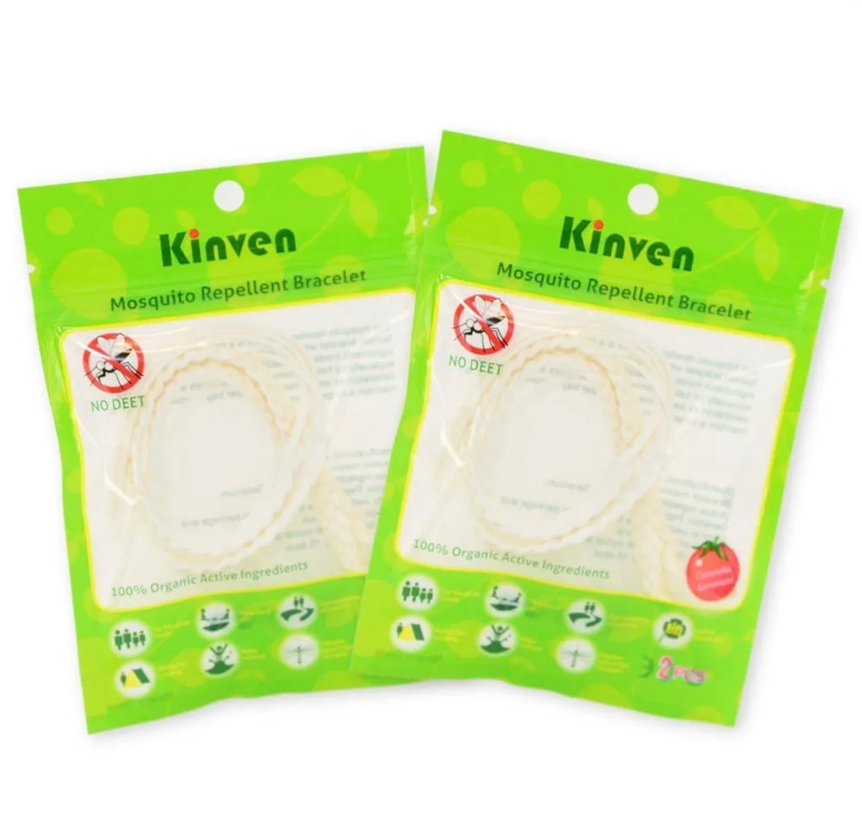 Kinven Mosquito Repellent Leather Bracelet