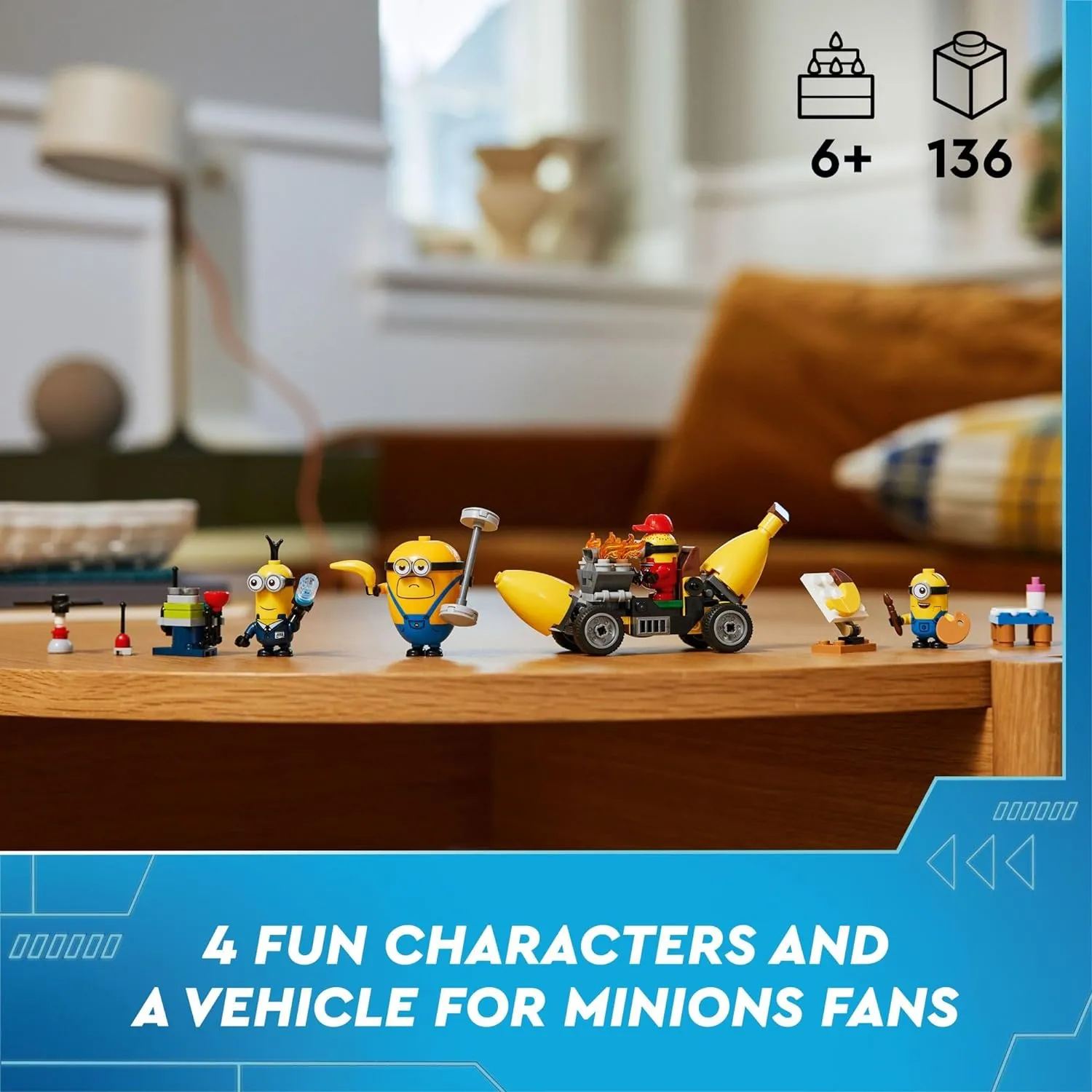 Lego 75580 - Minions and Banana Car