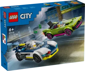 LEGO CITY Police Car and Muscle Car Chase 60415