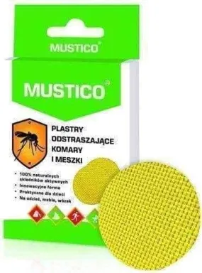 MUSTICO Slices repellent mosquitoes and flies x 12 pieces