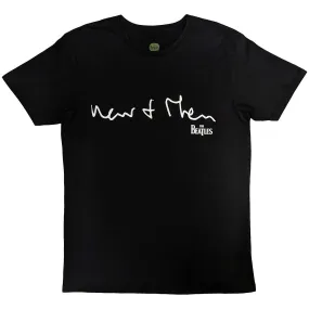 The Beatles Unisex T-Shirt: Now & Then (Back Print)