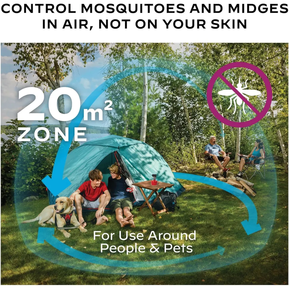 Thermacell Backpacker Standard Mosquito & Midge Repellent Mat Refill Pack (6 Pack)