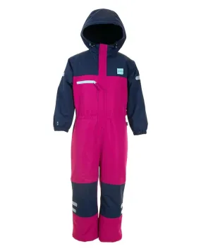 XTM Suki Kid's One Piece Snow Ski Suit Magenta